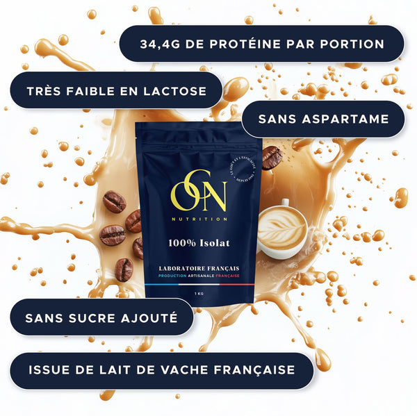 100% isolat cappucino