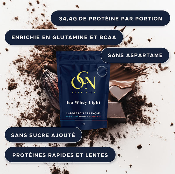 Iso whey light chocolat